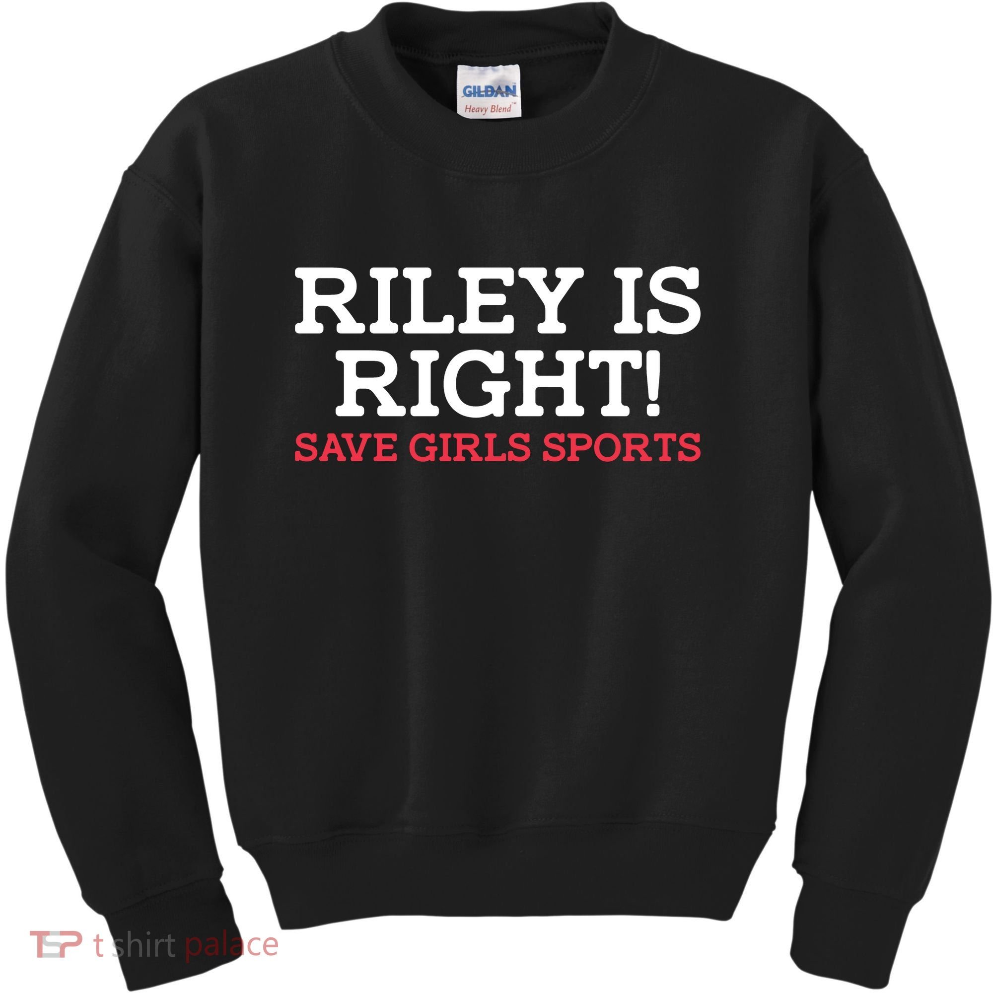 Riley Is Right | I Stand With Riley Gaines Kids Sweatshirt