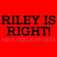Riley Is Right | I Stand With Riley Gaines Santa Hat thumb 1