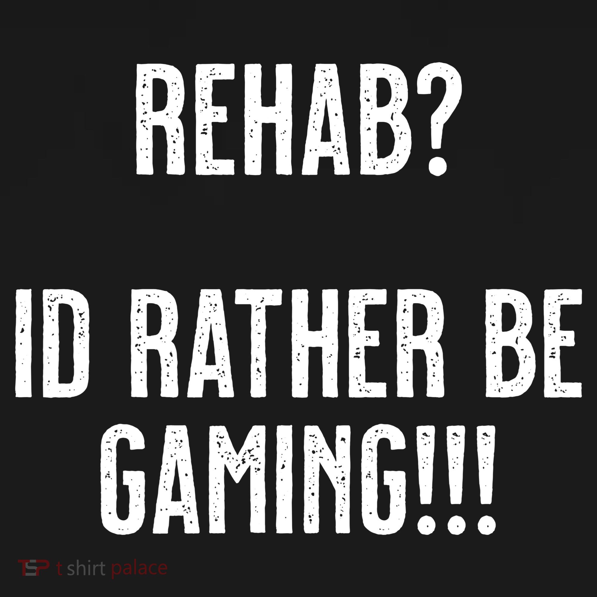 Rehab I'd Rather Be Gaming Backpack