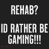 Rehab I'd Rather Be Gaming Adult Drive Performance Visor thumb 2