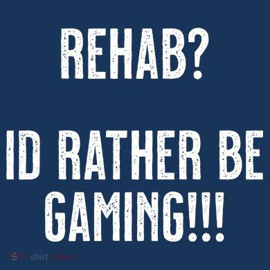 Rehab I'd Rather Be Gaming Beanie