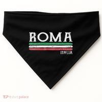Rome Italy Roma Italia Italian Souvenir Gift USA-Made Doggie Bandana thumb 0