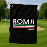 Rome Italy Roma Italia Italian Souvenir Gift Golf Towel thumb 1