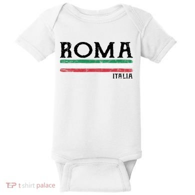 Roma Italy Rome Baby Bodysuit