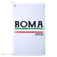 Roma Italy Rome Golf Towel thumb 0