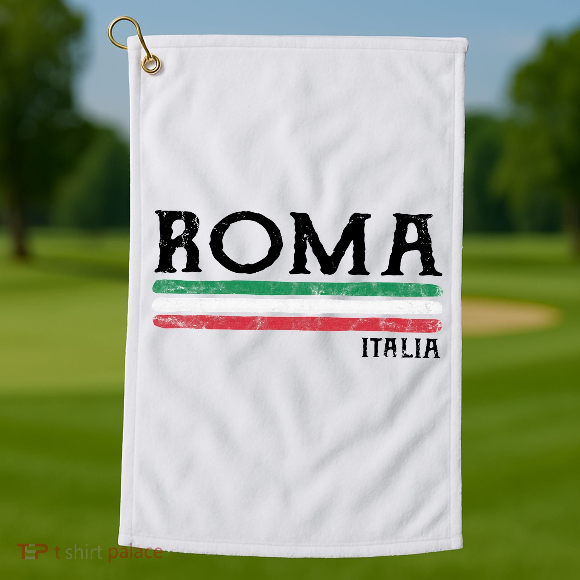 Roma Italy Rome Golf Towel