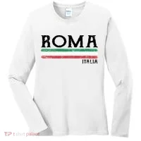 Roma Italy Rome Women's Long Sleeve Shirt thumb 0