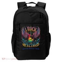 Rockstar I ROCK THE SPECTRUM Autism Awareness Support Backpack thumb 0