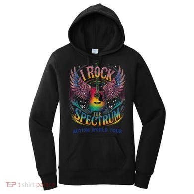 Rockstar I ROCK THE SPECTRUM Autism Awareness Support Women's Hoodie
