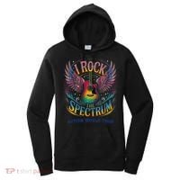 Rockstar I ROCK THE SPECTRUM Autism Awareness Support Women's Hoodie thumb 0