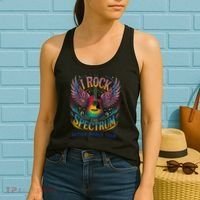 Rockstar I ROCK THE SPECTRUM Autism Awareness Support Women's Tank Top thumb 2