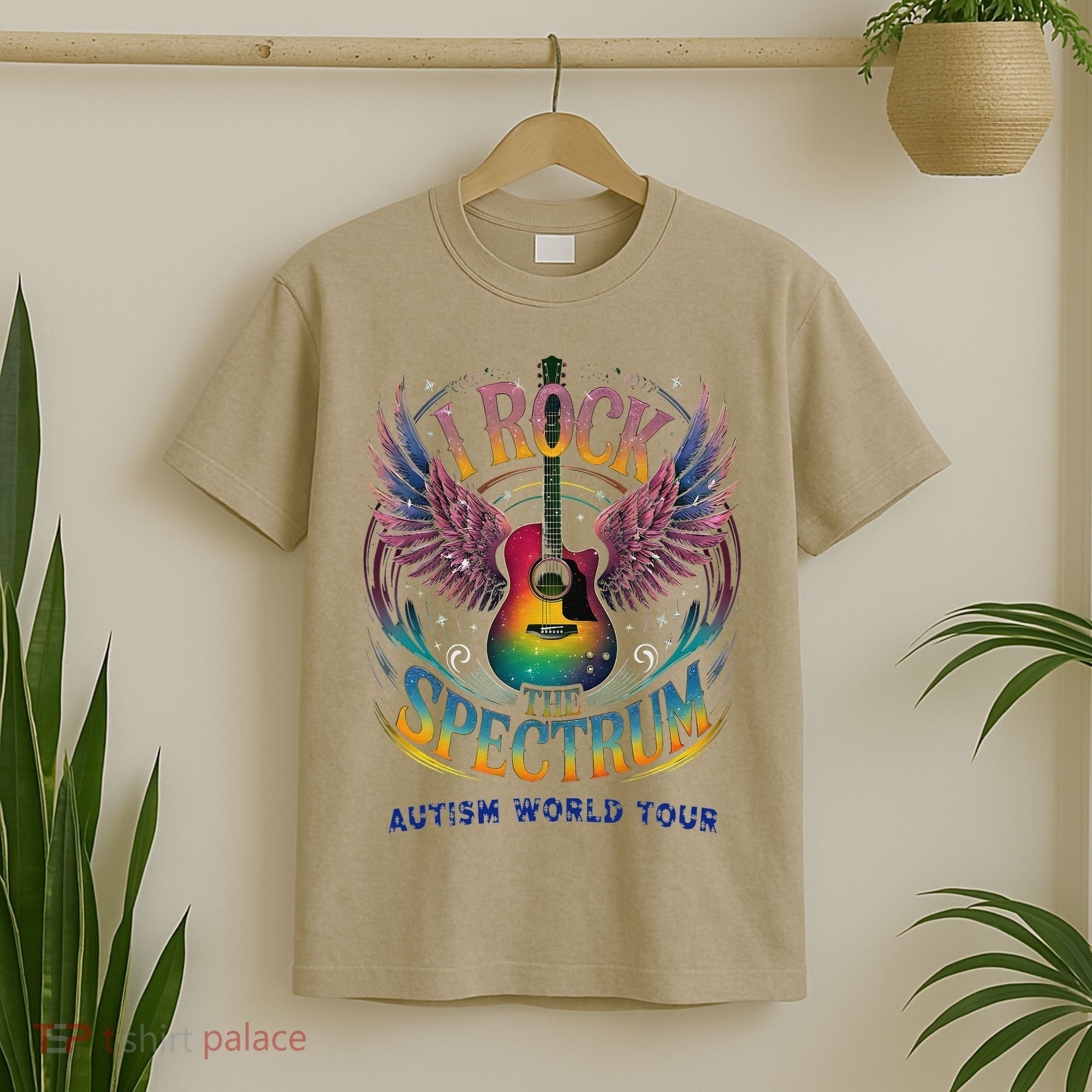 Rockstar I ROCK THE SPECTRUM Autism Awareness Support T-Shirt