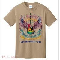 Rockstar I ROCK THE SPECTRUM Autism Awareness Support Kids T-Shirt thumb 0