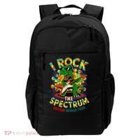Rockstar I ROCK THE SPECTRUM Autism Awareness Mom Dad Backpack thumb 0