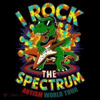 Rockstar I ROCK THE SPECTRUM Autism Awareness Mom Dad Coffee Mug thumb 5