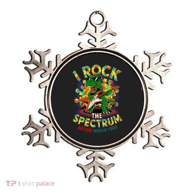 Rockstar I ROCK THE SPECTRUM Autism Awareness Mom Dad Ornament