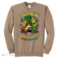 Rockstar I ROCK THE SPECTRUM Autism Awareness Mom Dad Sweatshirt thumb 0