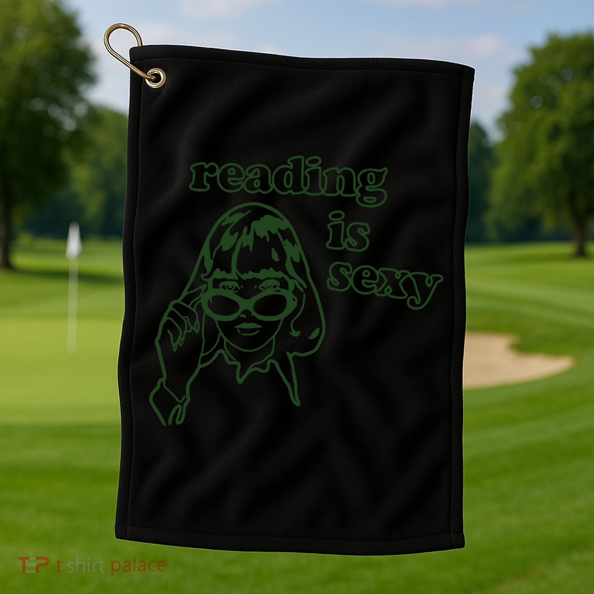 Reading Is Sexy Golf Towel