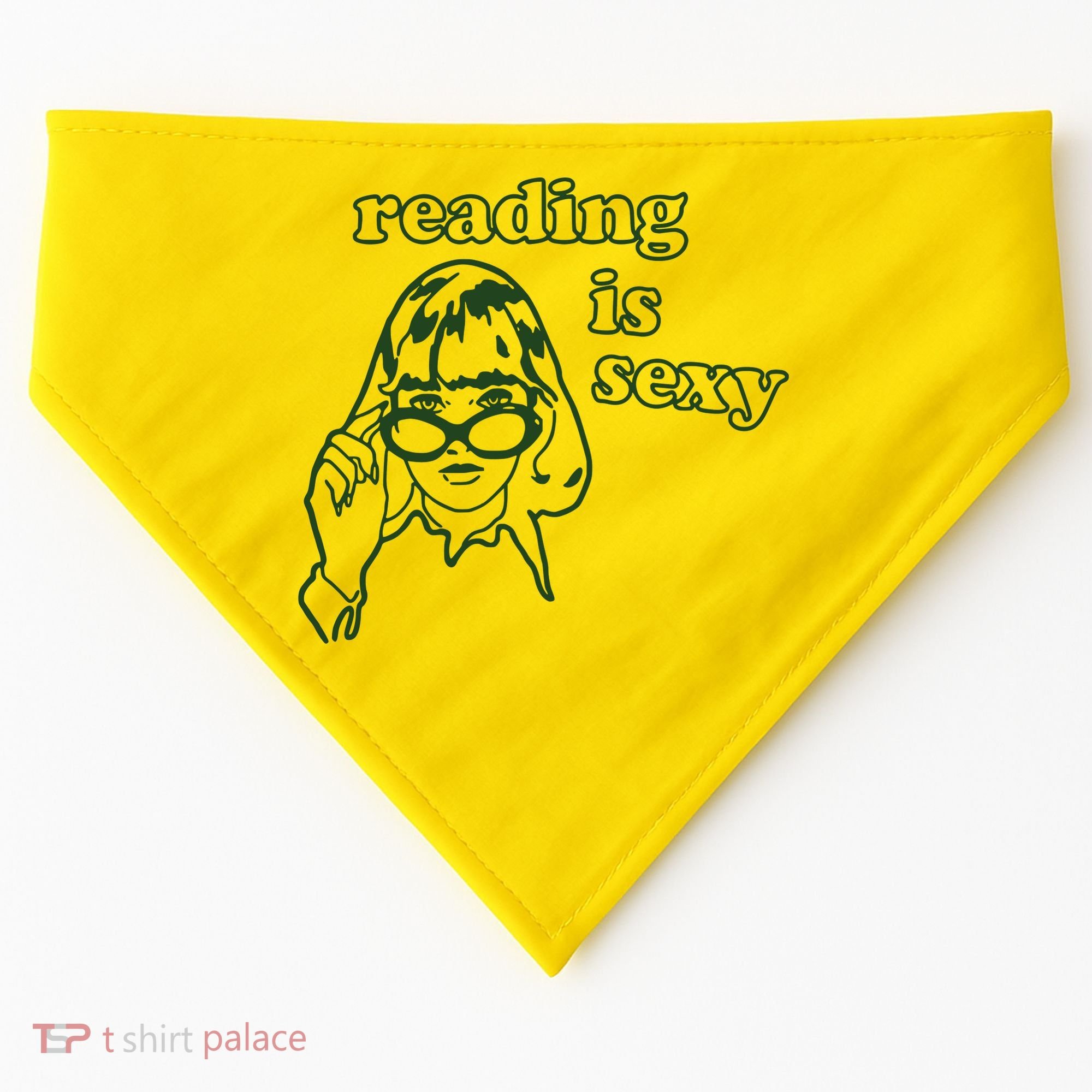Reading Is Sexy USA-Made Doggie Bandana