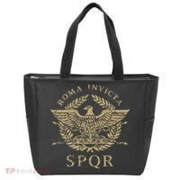 Roma Invicta Spqr Roman Eagle Distressed Tote Bag thumb 0