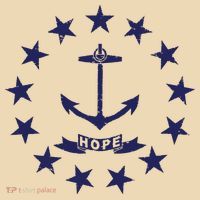 Rhode Island State Flag Distressed Blue Providence Rhode Tote Bag thumb 4