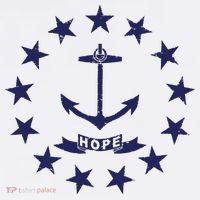 Rhode Island State Flag Distressed Blue Providence Rhode Kids Sweatshirt thumb 2