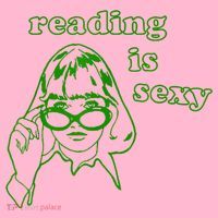 Reading Is Sexy Costume Library Women Bookworm Bookaholic Coaster thumb 2