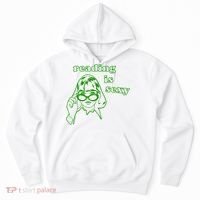 Reading Is Sexy Costume Library Women Bookworm Bookaholic Hoodie thumb 0