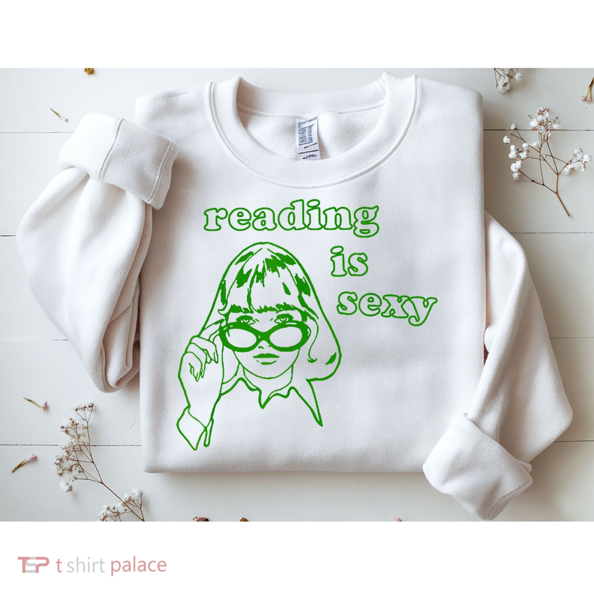 Reading Is Sexy Costume Library Women Bookworm Bookaholic Sweatshirt