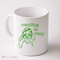 Reading Is Sexy Costume Library Women Bookworm Bookaholic Coffee Mug thumb 0