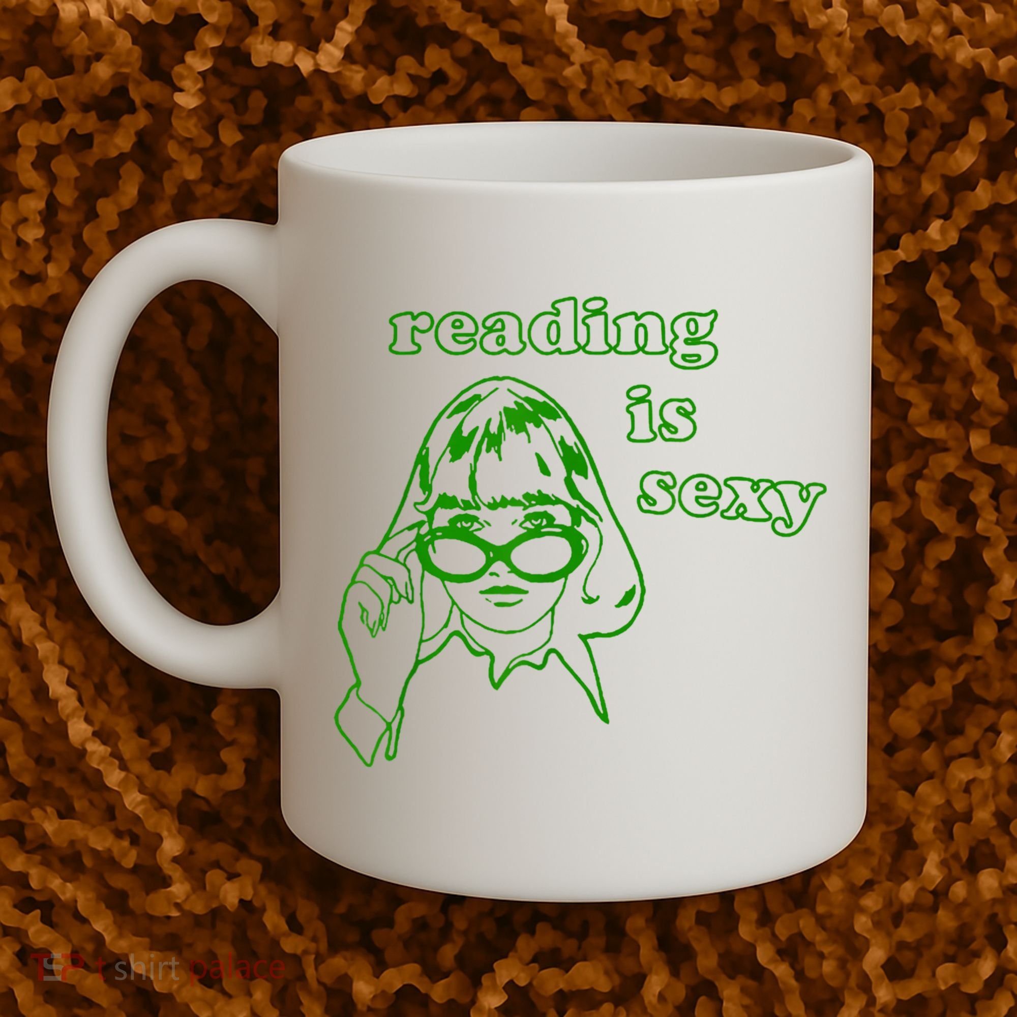 Reading Is Sexy Costume Library Women Bookworm Bookaholic Coffee Mug