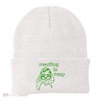 Reading Is Sexy Costume Library Women Bookworm Bookaholic Beanie thumb 0