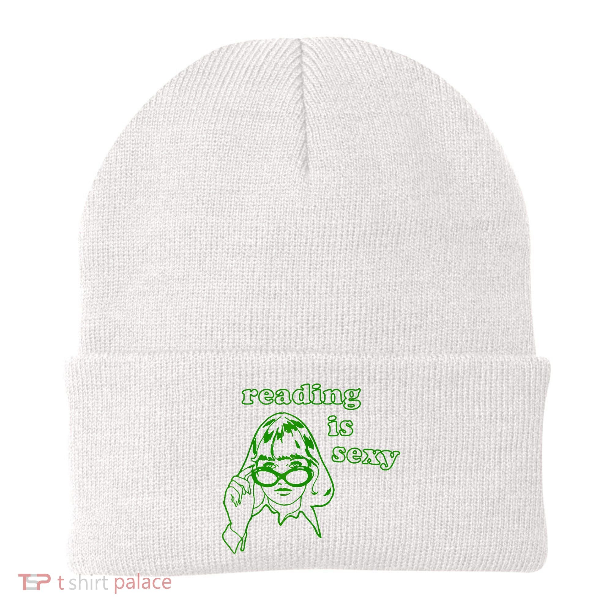 Reading Is Sexy Costume Library Women Bookworm Bookaholic Beanie