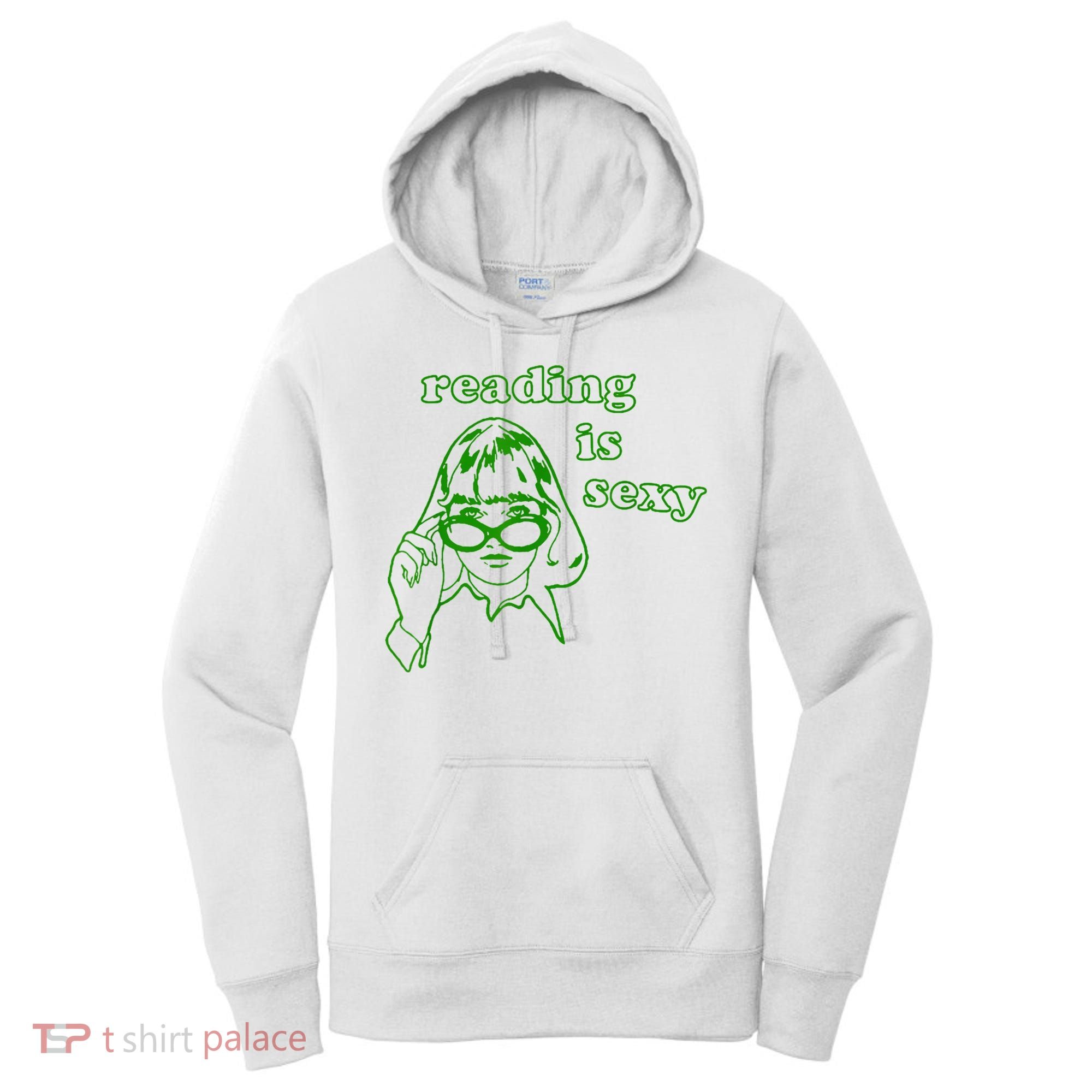 Reading Is Sexy Costume Library Women Bookworm Bookaholic Women's Hoodie