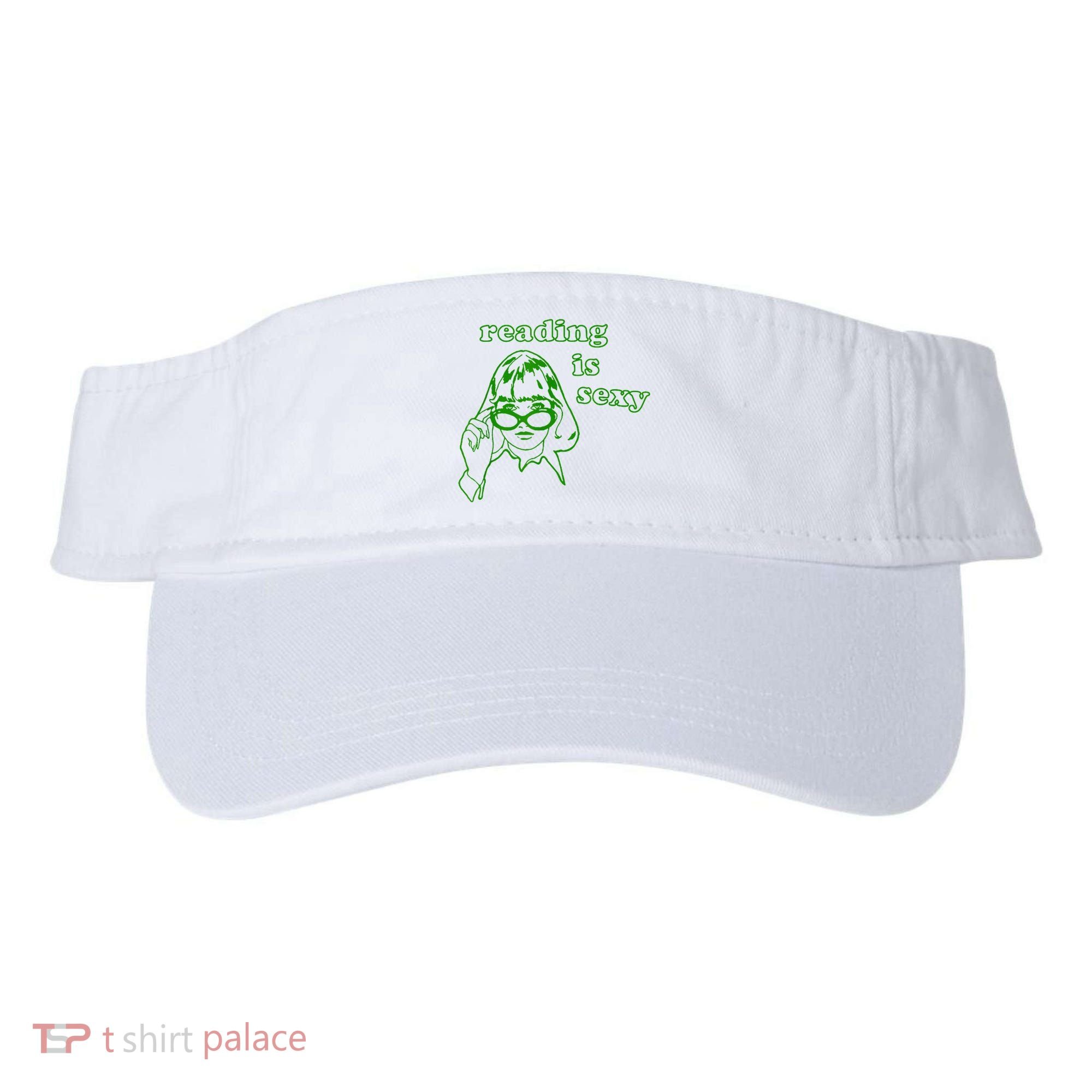 Reading Is Sexy Costume Library Women Bookworm Bookaholic Visor