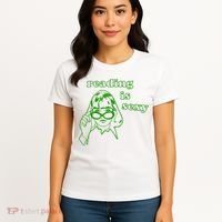 Reading Is Sexy Costume Library Women Bookworm Bookaholic Women's T-Shirt thumb 4