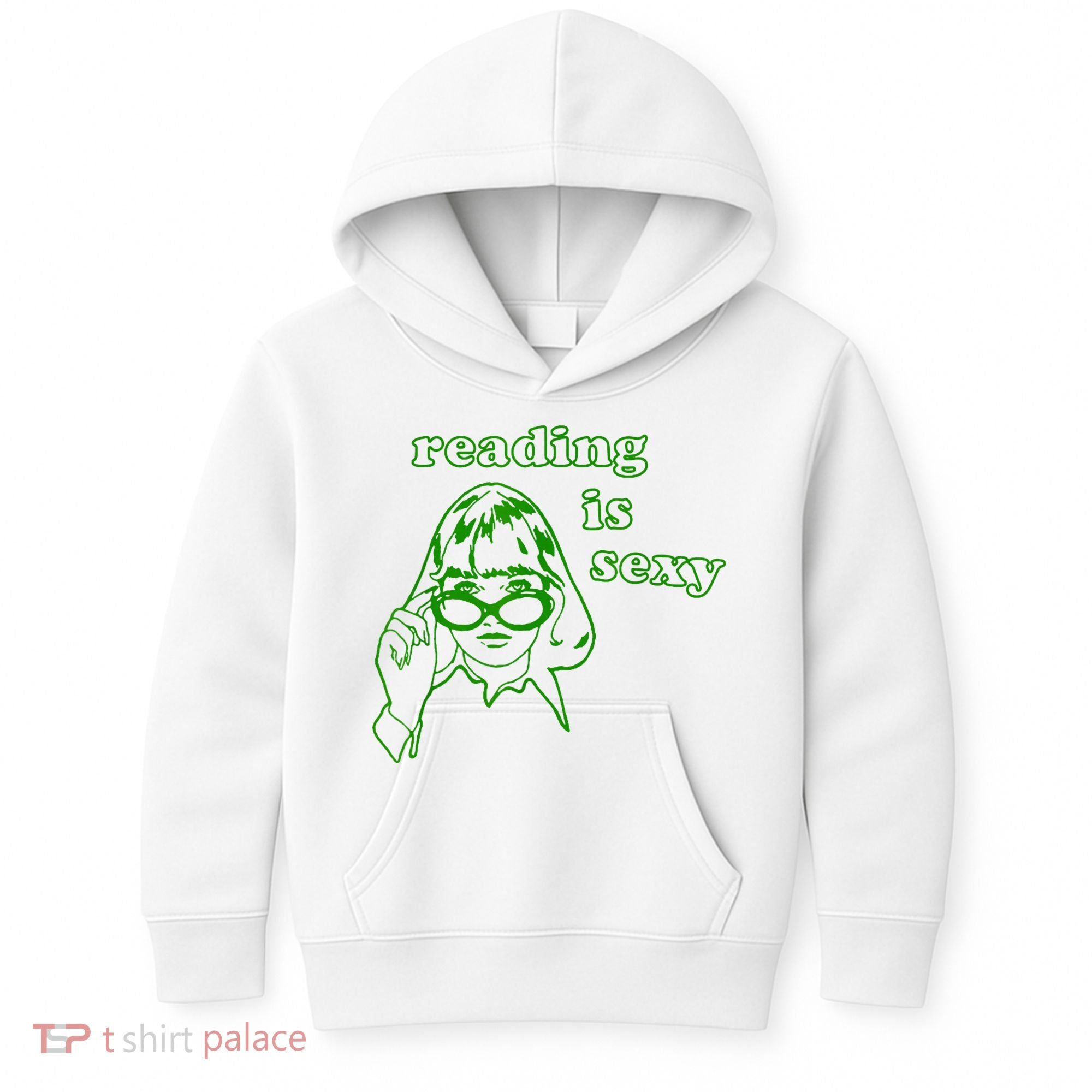 Reading Is Sexy Costume Library Women Bookworm Bookaholic Kids Hoodie