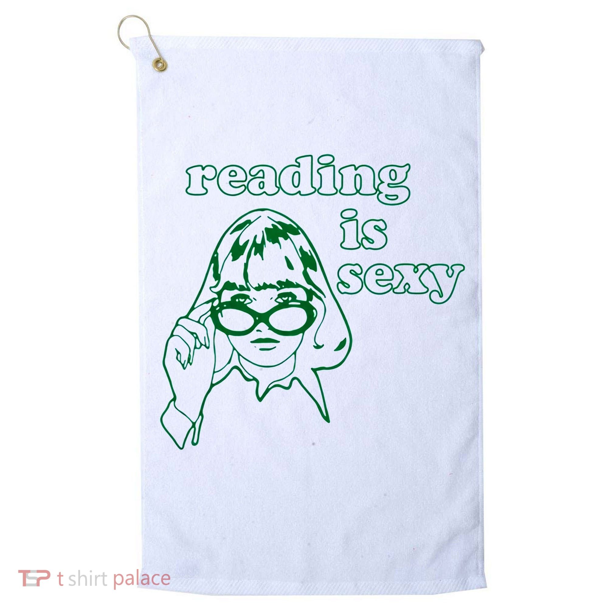 Reading Is Sexy Trending Golf Towel