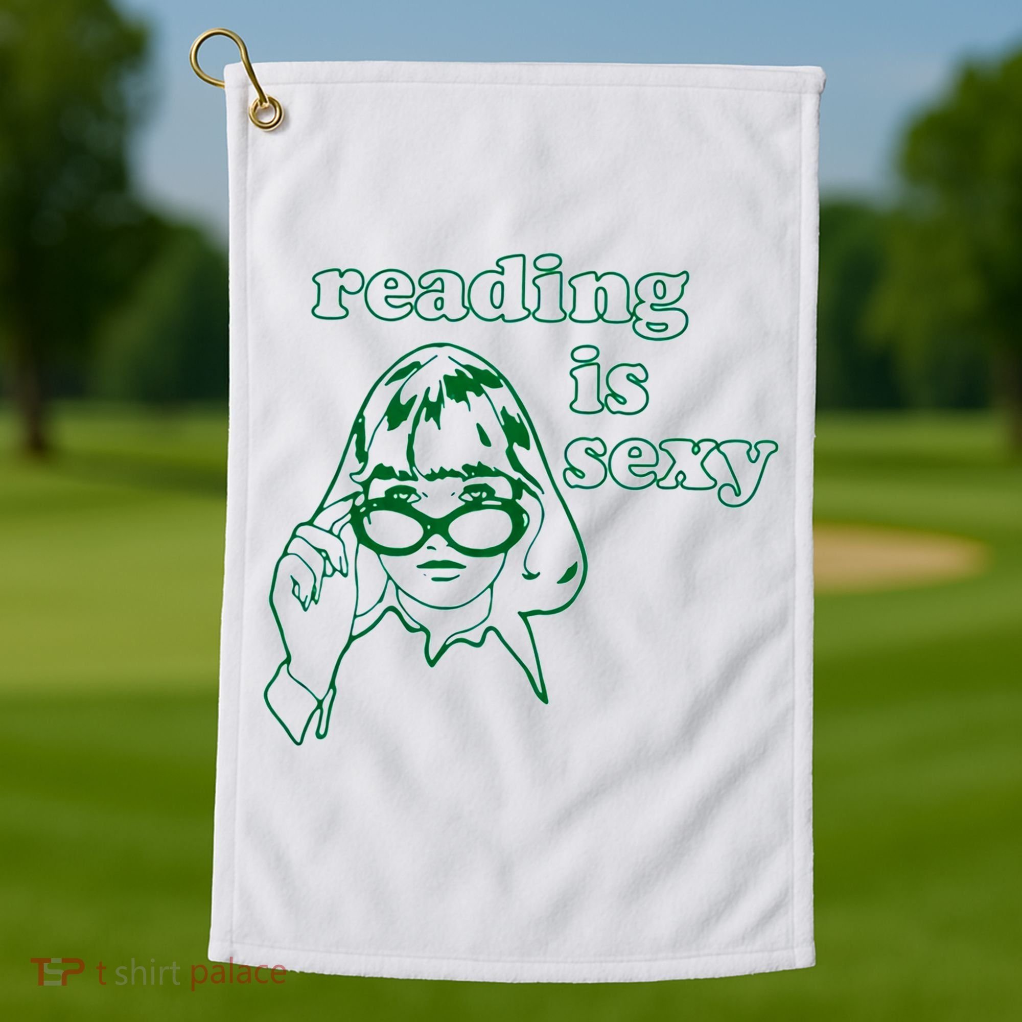 Reading Is Sexy Trending Golf Towel
