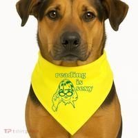 Reading Is Sexy Trending USA-Made Doggie Bandana thumb 1