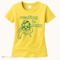 Reading Is Sexy Trending Women's T-Shirt thumb 0