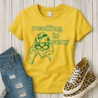 Reading Is Sexy Trending Women's T-Shirt thumb 3
