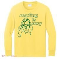Reading Is Sexy Trending Kids Long Sleeve Shirt thumb 0