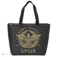 Roma Invicta Spqr Roman Eagle Distressed Tote Bag thumb 0