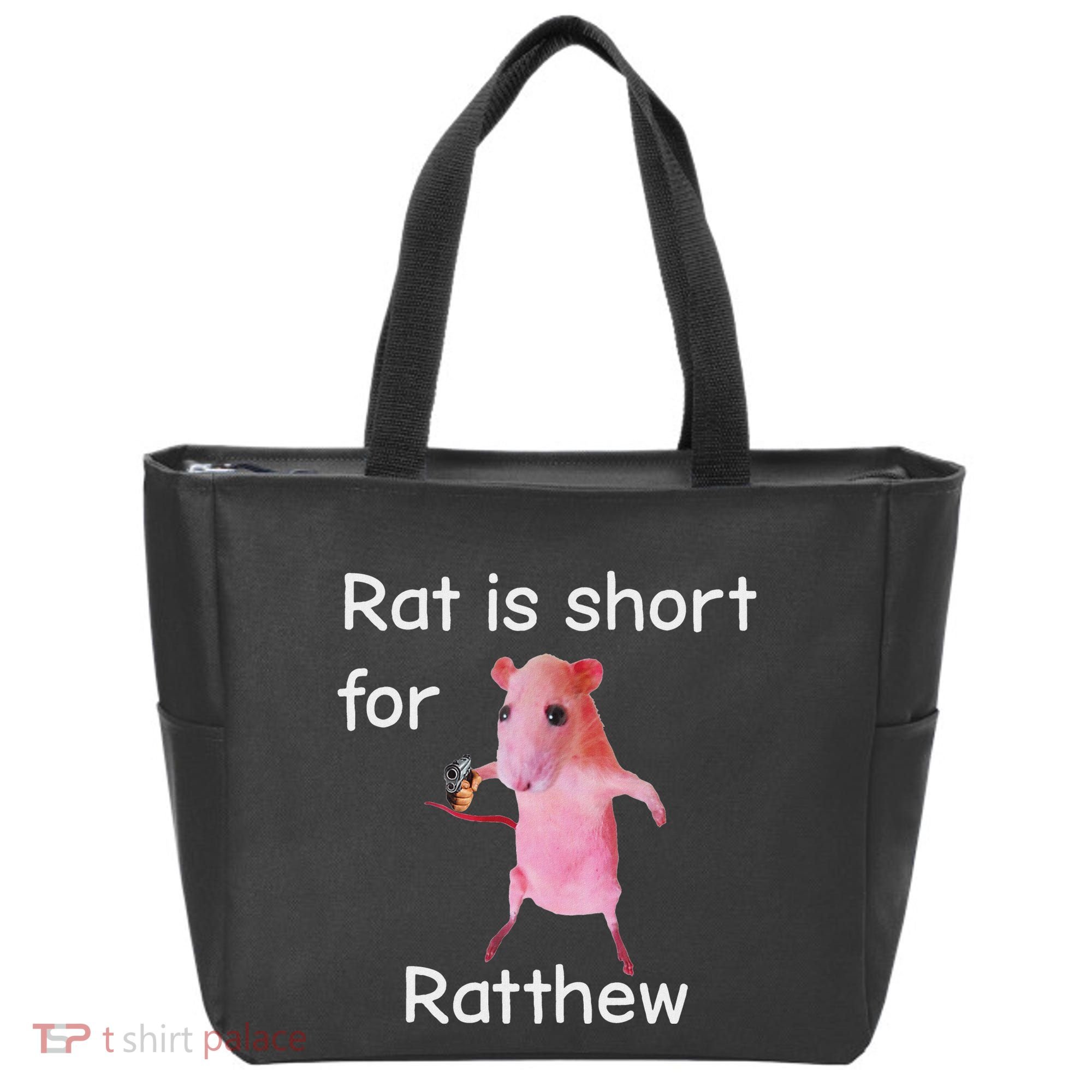 Rat Is Short For Ratthew Meme Tote Bag