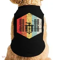 Retro International Space Station Doggie Tank thumb 0