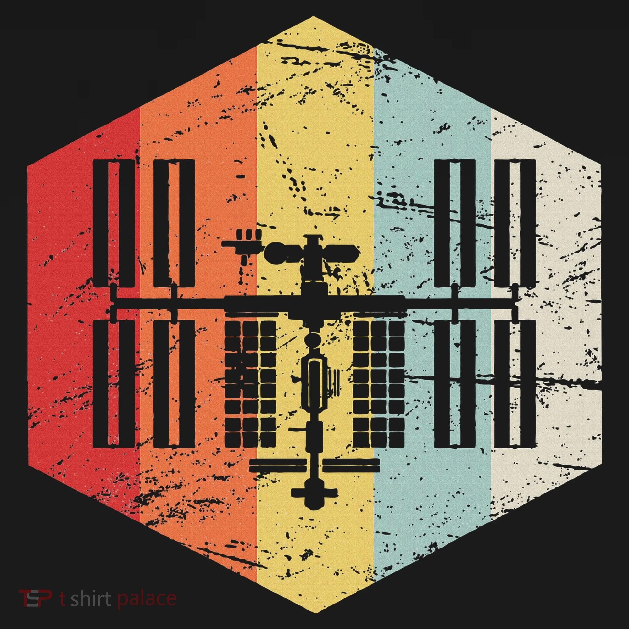 Retro International Space Station Doggie Tank