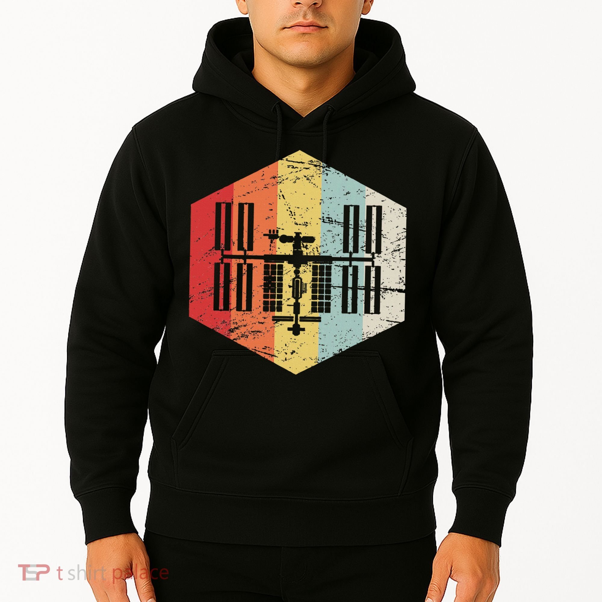 Retro International Space Station Hoodie