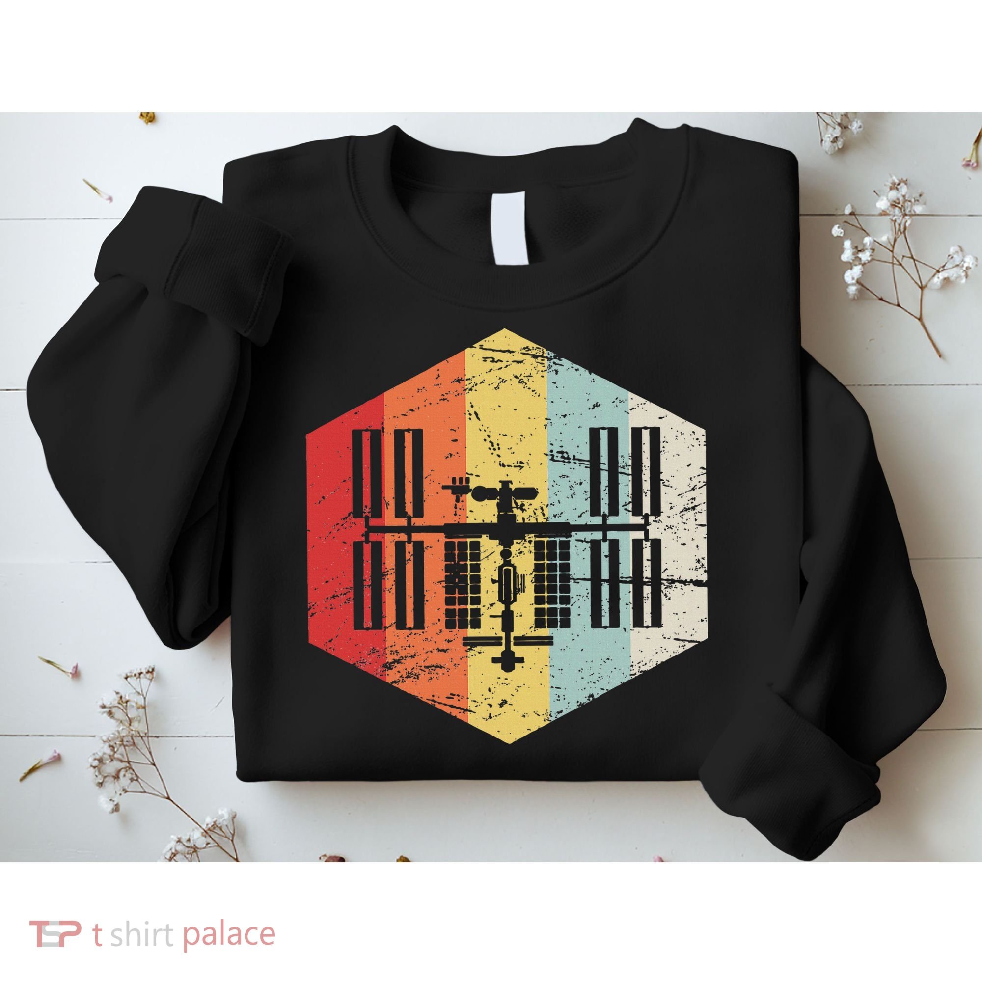 Retro International Space Station Sweatshirt