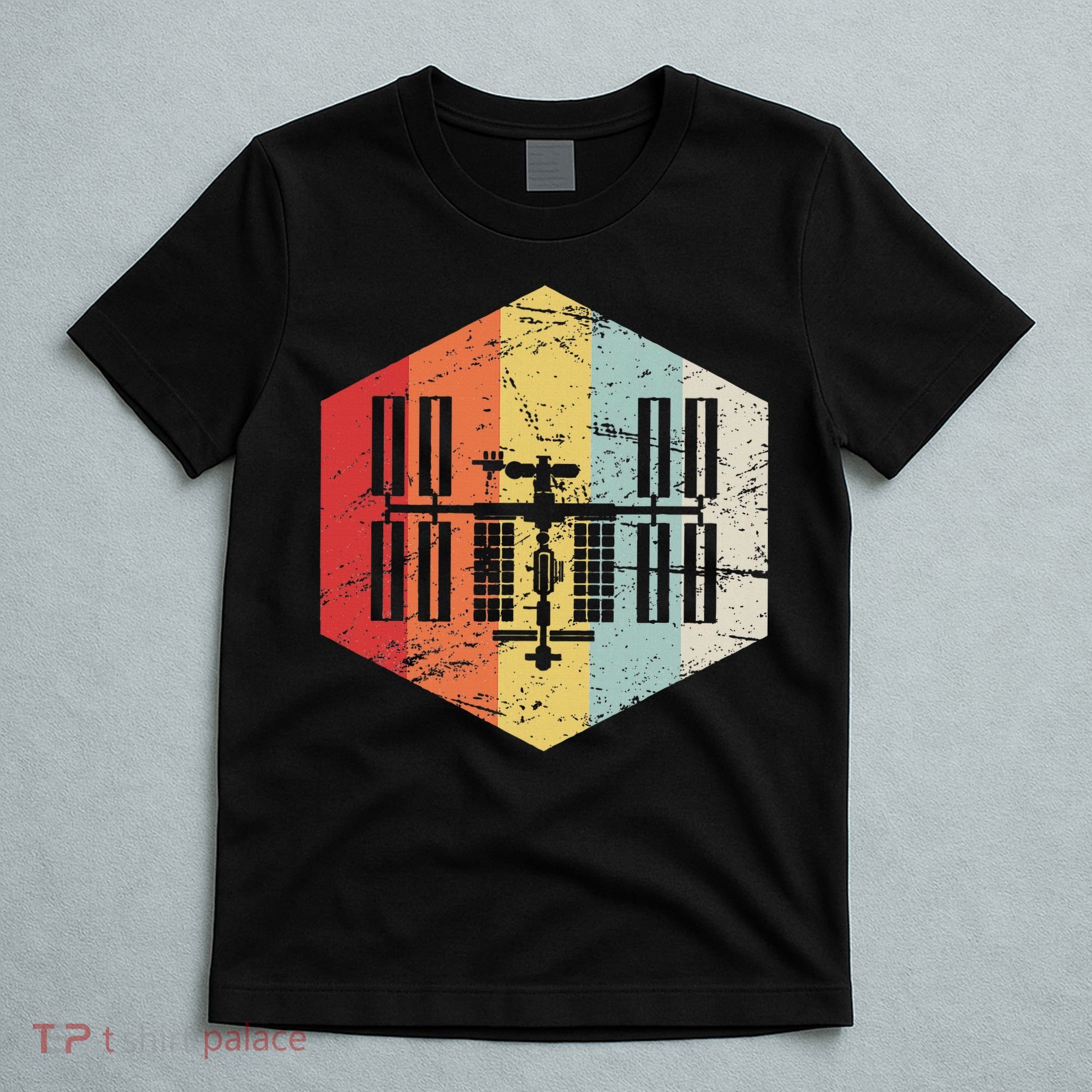 Retro International Space Station T-Shirt
